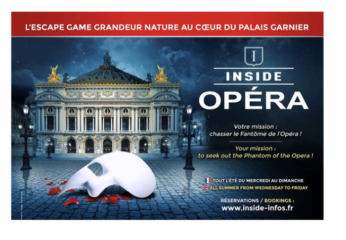 Inside Opéra, le jeu immersif grandeur nature de l’Opéra Garnier