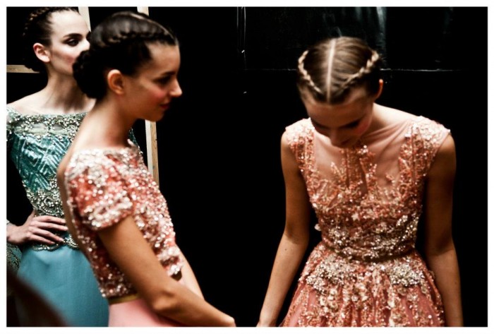 Behind the scenes Elie Saab Haute-couture Automne Hiver 2012-2013