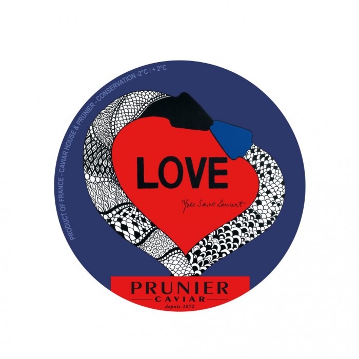 Caviar Prunier LOVE par Yves Saint-Laurent une émotion à partager