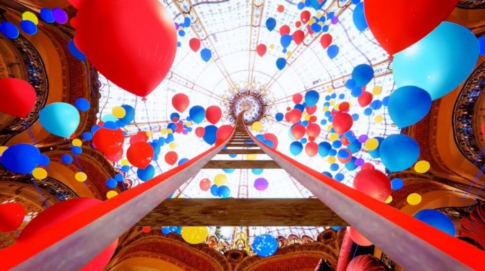 Un Rollercoaster Spectacular aux Galeries Lafayette