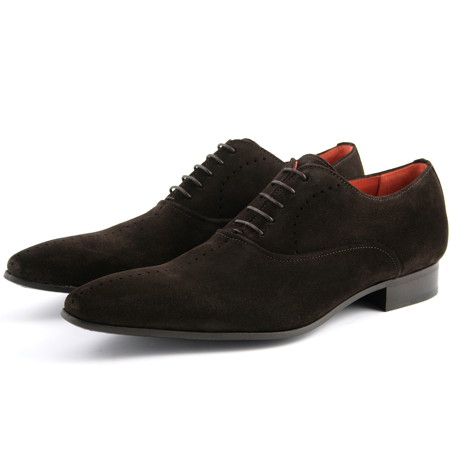 ... Exclusif Chaussures â€“ Chaussures Kirk Cousu Blake cuir daim marron