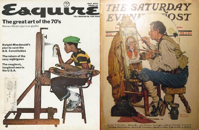 esquire-norman rockwell