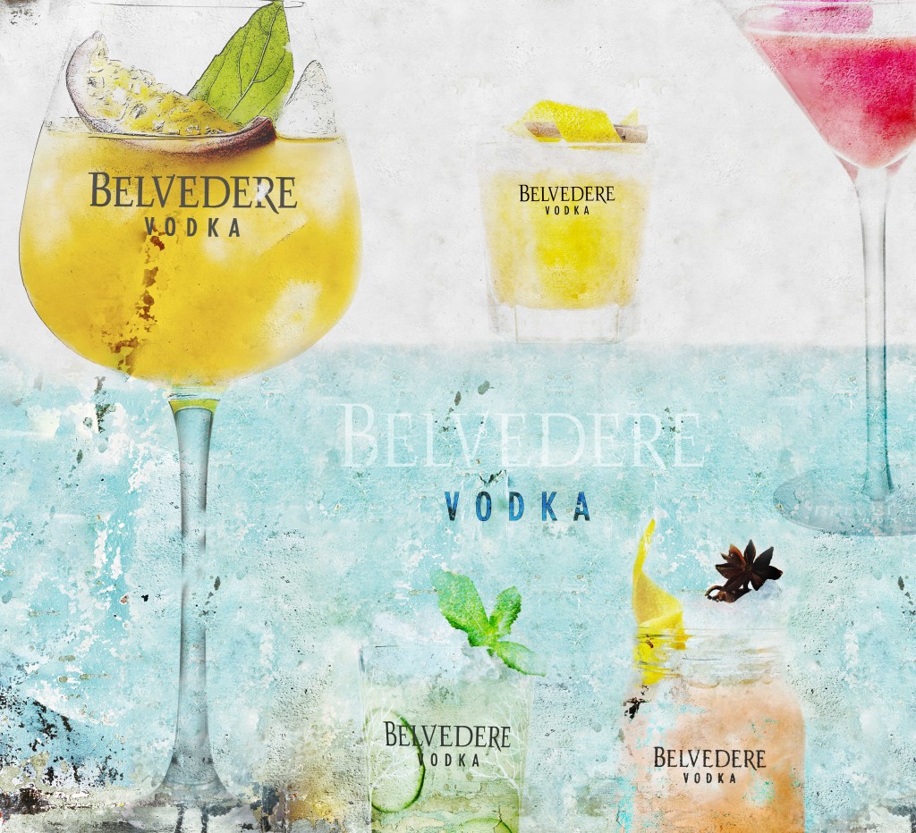 Cocktails Belvedere - Collection Summer - La Chambre Noire 2015