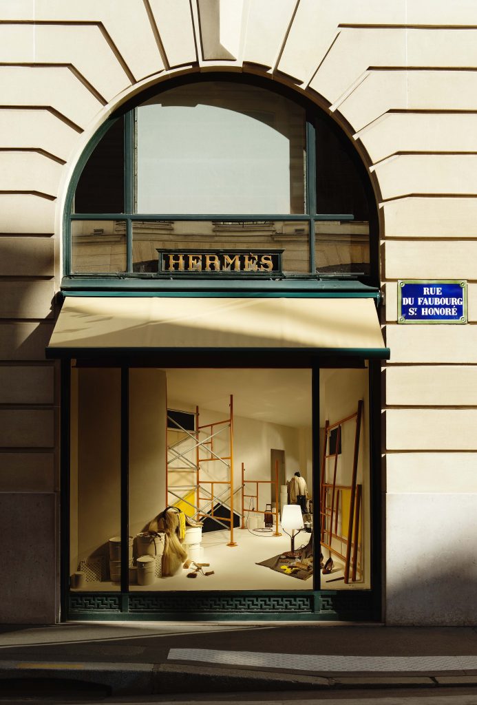 24 Faubourg Saint-Honore, Paris, automne 2015 Grande vitrine