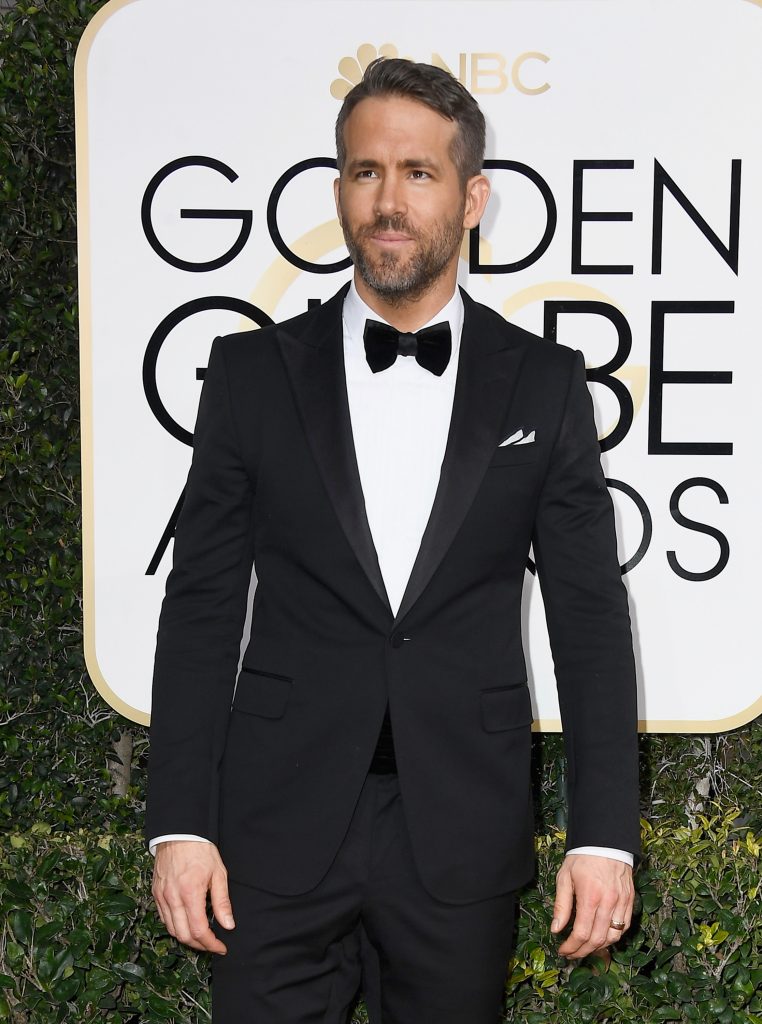 BEVERLY HILLS, CA - JANUARY 08: Actor Ryan Reynolds attends the 74th Annual Golden Globe Awards at The Beverly Hilton Hotel on January 8, 2017 in Beverly Hills, California. (Photo by Frazer Harrison/Getty Images)