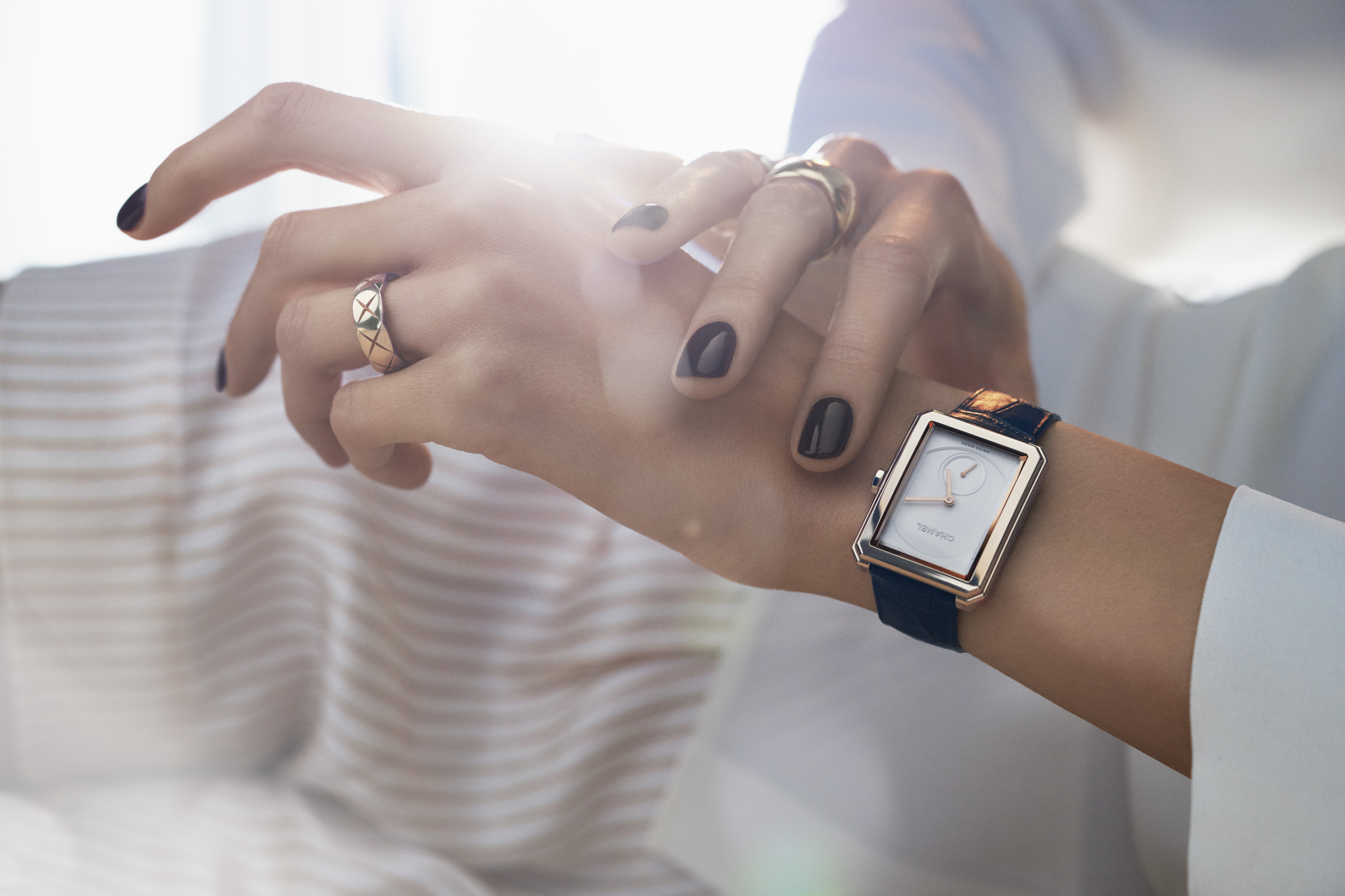 Caroline de Maigret et sa montre Boy.Friend Chanel | Maryo's Bazaar