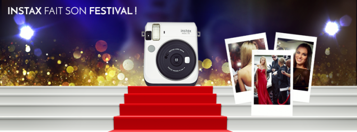 Fujifilm Instax fait son festival avec Gala Croisette