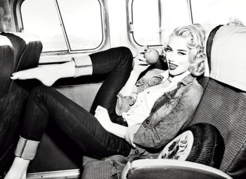 Guess Fall 2011 Campaign Preview : Amber Heard by Ellen von Unwerth