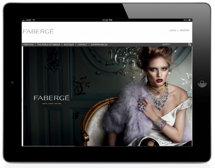Fabergé lance sa nouvelle boutique en ligne