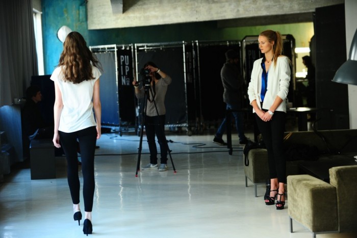 1er shooting photo pour les 12 finalistes Elite Model Look France 2013