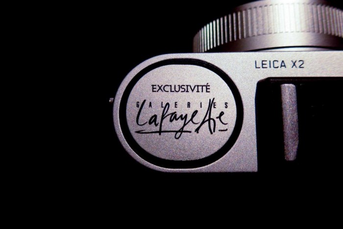 Un Leica X2 en série limitée aux Galeries Lafayette