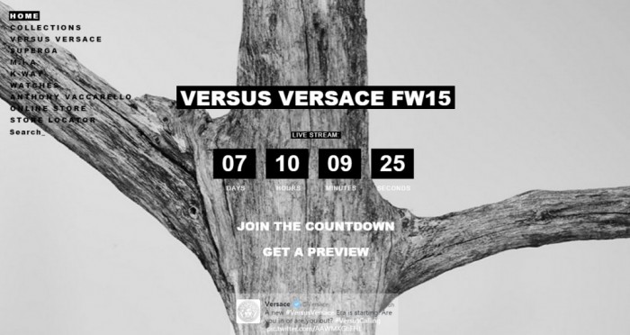 Versus Calling, le live du défilé Versus Versace d’Anthony Vaccarello