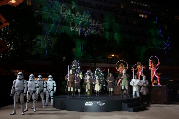 Star Wars : le réveil de la Force aux Galeries Lafayette